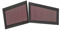 33-2940 Ersättningsfilter / Sportluftfilter K&N Filters